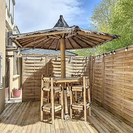 Ferienhaus Maison Spacieuse Et Climatisee Avec Jacuzzi Molieres-sur-Ceze